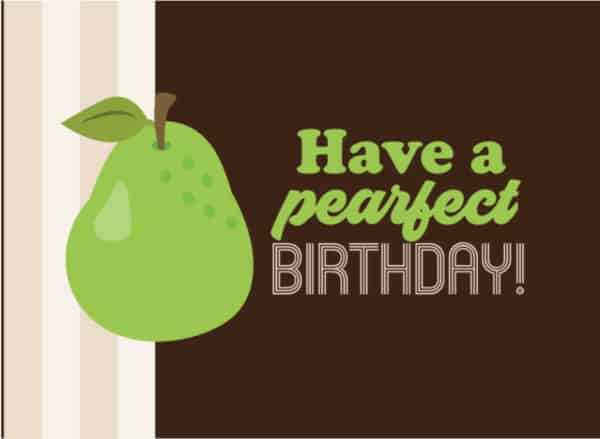 Central Oregon Locavore: Gift Card - Have a Pearfect Birthday!